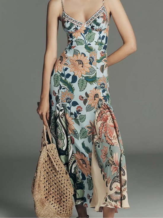 FARM Rio Dresses & Skirts - Farm Rio Delhi Sleeveless Maxi Dress